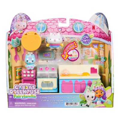 Комплект за игра, Gabbys Dollhouse, Fairylandia, Cakey Cats Fairy Kitchen, 20158034