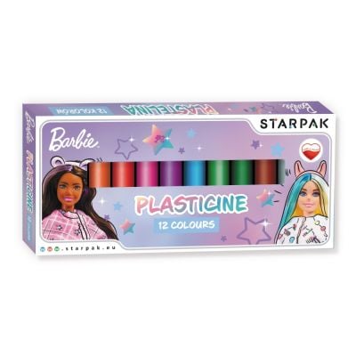 Пластилин Starpak, Barbie, 12 цвята