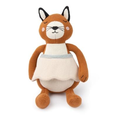Плюшена играчка от органичен памук, Picca Loulou, Катеричката Сюзън, 20 см