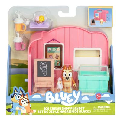 Комплект за игра с фигурка, Bluey, Ice Cream Shop