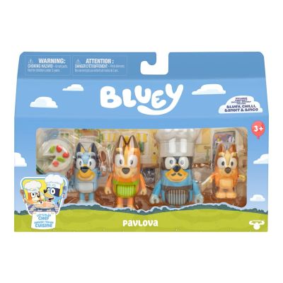 Комплект за игра с 4 фигурки, Bluey, Pavlova