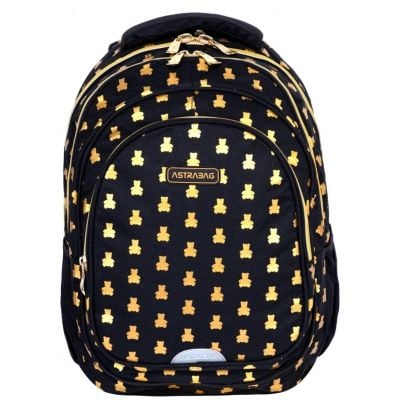 Раница с 3 отделения, AstraBag, Golden Teddy