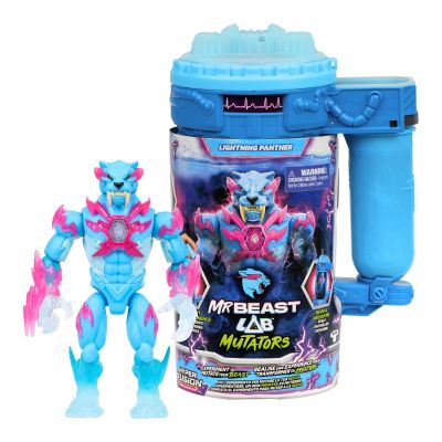 Създай своя собствена фигурка, Mr Beast Lab, Mutators Lightning Panther, S2