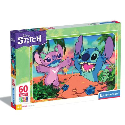 Пъзел Clementoni, Maxi, Disney Stitch, 60 части