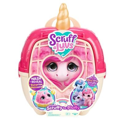 Комплект за игра с 2 плюшени играчки изненада, Scruff A Luvs, Unicorn, S3