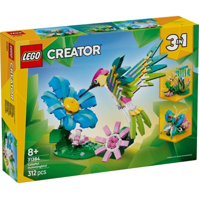 LEGO® Creator - Диви животни: цветно колибри (31384)