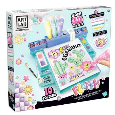 Креативен комплект за рисуване, Art Lab, Fluffy Paint Studio