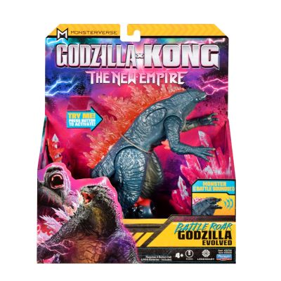 N00035750_GODZILLA 0043377357506 Подвижна фигурка със звуци, Monsterverse, Battle Roar, Godzilla Evolved, 18 см