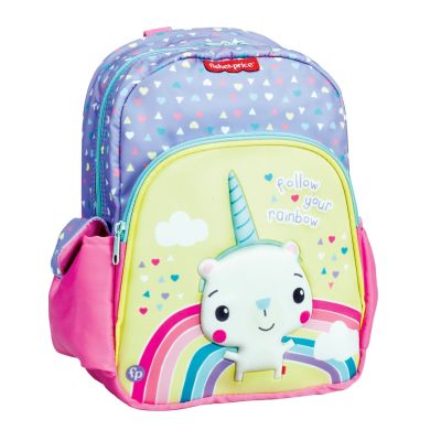 Раница за детска градина с 1 отделение, Fisher Price, Unicorn