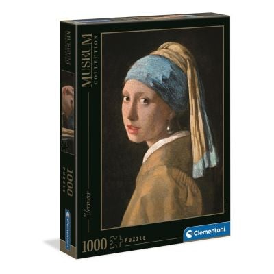 Пъзел Clementoni, Момиче с перли, 1000 части