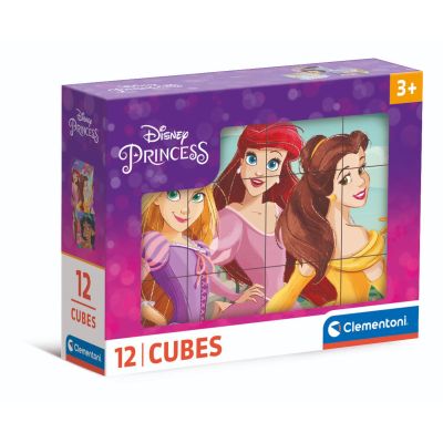 N00041197_001w 8005125411979 Пъзел Clementoni, Disney Princess, 12 кубчета
