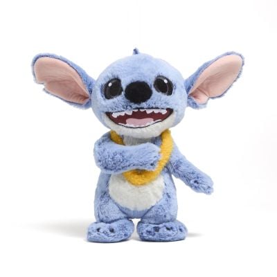 Плюшена играчка, Disney Stitch с колие, 25 см