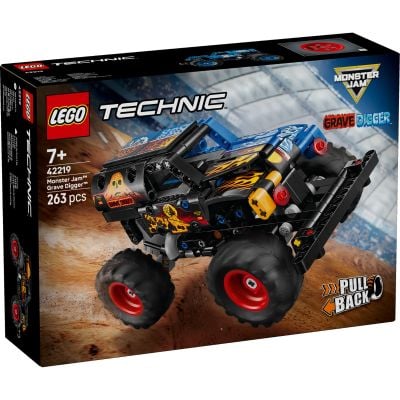 LEGO® Technic - Monster Jam™ Grave Digger™ Огън и лед (42219)