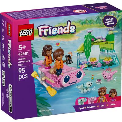 LEGO® Friends - Приключенска лодка-аксолотъл (42681)