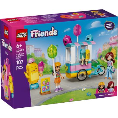 LEGO® Friends - Щанд за сладолед и балони (42692)