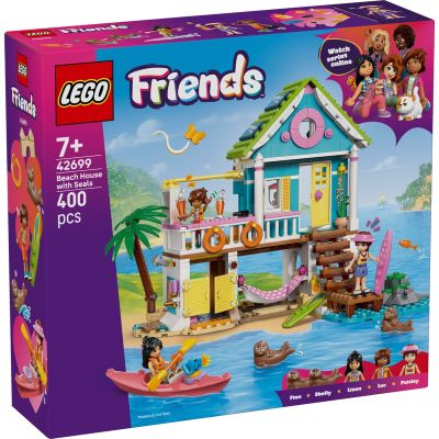 LEGO® Friends - Плажна къща с тюлени (42699)