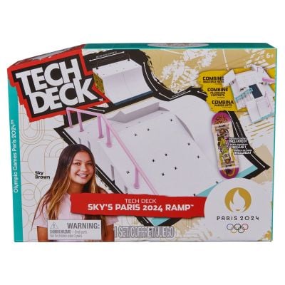 Комплект за игра, Tech Deck, Olympic Park Paris 2024, Sky Brown, 20147129