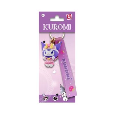 Ключодържател с каишка, Yume, Hello Kitty and Friends, Kuromi Cute Outfit Series