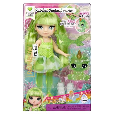 Кукла Rainbow High Littles, Rainbow Fantasy Fairies, Emerald, 543404EUC