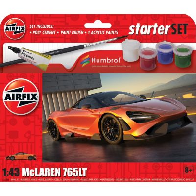 Строителен комплект, Airfix Starter Set, Mclaren 765, 35 части