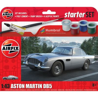 Строителен комплект, Airfix Starter Set, Aston Martin Db5, 29 части