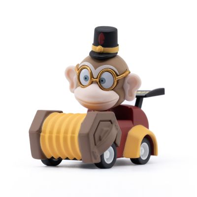 Мини фигурка с количка, Yume, Hero Horror, Accordion Monkey