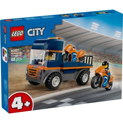 LEGO® City - Транспортьор за мотоциклети (60491)