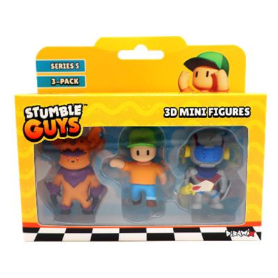Комплект 3 мини фигурки 3D, Stumble Guys, S5