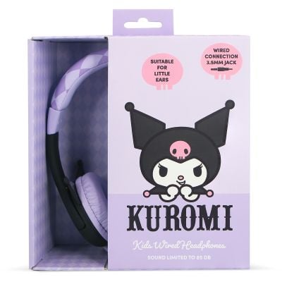 Кабелни аудио слушалки, OTL, On-ear, Kuromi Kids Wired