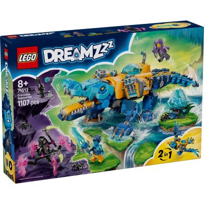 LEGO® Dreamzzz - Подводница-крокодил (71512)