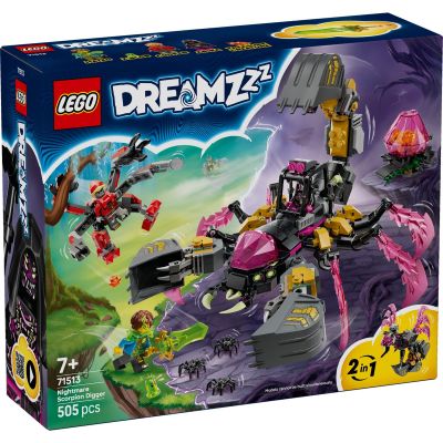 LEGO® Dreamzzz - Кошмарен скорпион-копач (71513)
