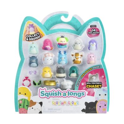 Комплект от 14 фигурки, Squishmallows, Squish a longs, S2
