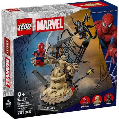 LEGO® Super Heroes - Епична битка: Спайдърмен срещу Пясъчния човек (76334)
