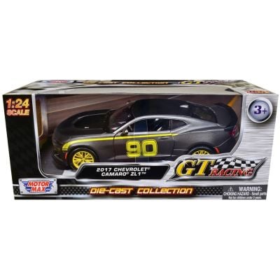 Количка Motormax, 2017 Chevrolet Camaro ZL1 Gt Racing, 1:24