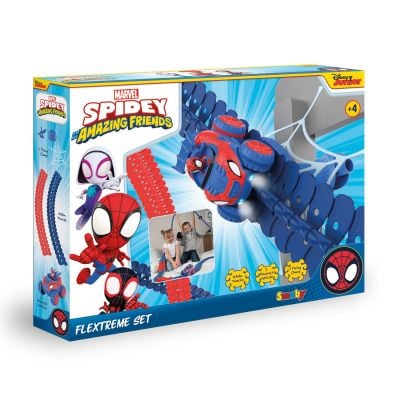 N00080918_001w 3032161809182 Комплект за игра с писти и превозно средство, Spidey, Smoby