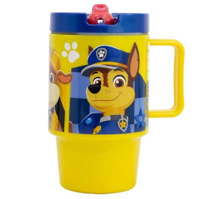 Чаша със сламка, Paw Patrol, 530 мл