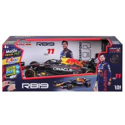 Състезателна кола с дистанционно, Maisto Tech, F-1 Ferrari RB19, Sergio Perez, 1:24