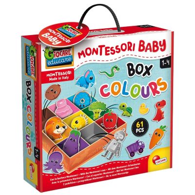 Образователна игра, Lisciani Montessori, Подреди по цвят