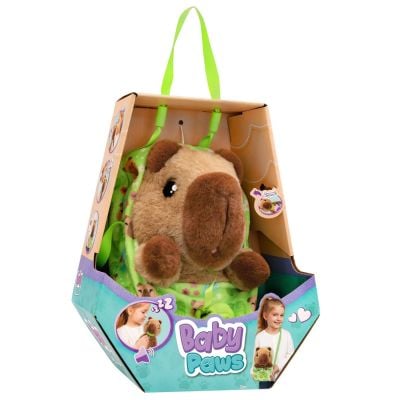 Интерактивна плюшена играчка, Baby Paws, Capybara