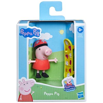 Фигурка Peppa Pig със скейтборд, 7 см F3758