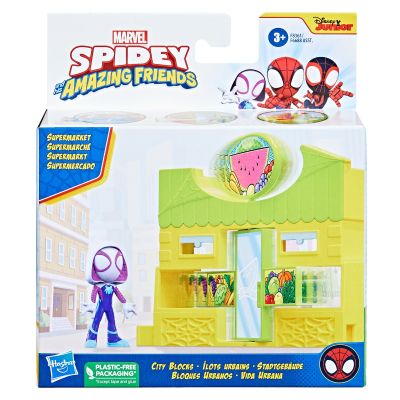 Комплект за игра с фигурка, Spidey, Supermarket, F8361