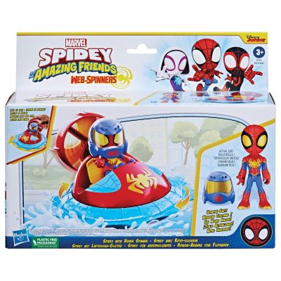 Комплект фигурка с количка, Spidey и Hover Spinner, F72525