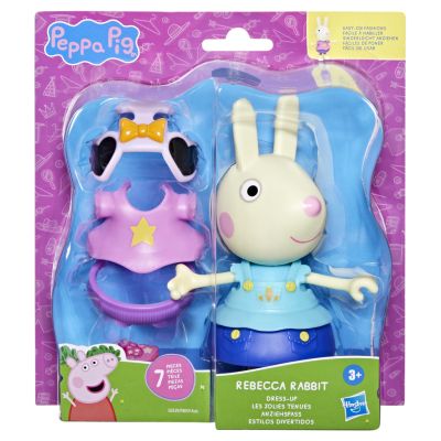 N000F8859_G0329 5010996246868 Комплект фигурка с модни аксесоари, Peppa Pig, Rebecca Rabbit, G0329