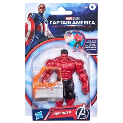Подвижна фигурка, Avengers, Captain America Червения Хълк, 10 см, G0072
