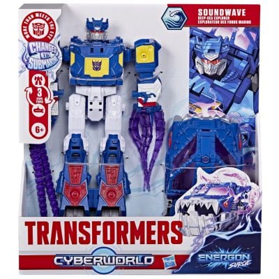 Фигурка Transformers, Cyberworld, Changes to Submarine, Soundwave, G1964