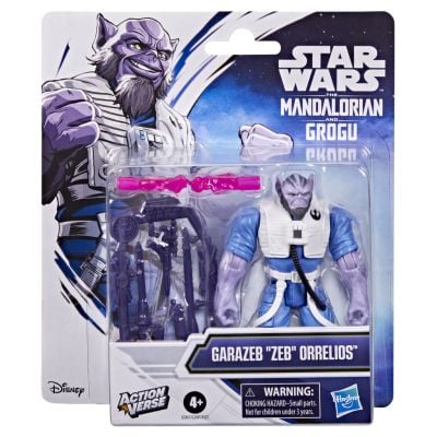 Фигурка с аксесоари, Star Wars, ActionVerse, Zeb Orrelios, G2867