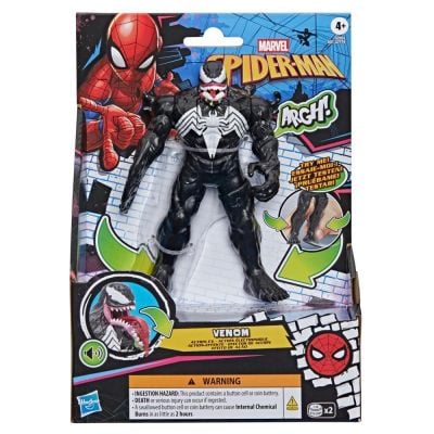 Фигурка със звуци, Marvel, Spider-Man, Venom Action XF, 15 см, G2855