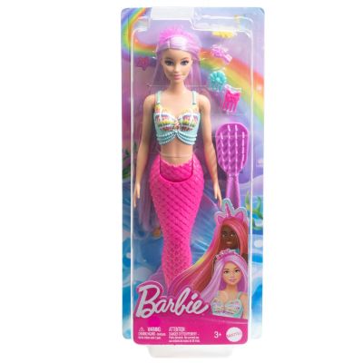 Кукла русалка с дълга коса, Barbie, HRR00