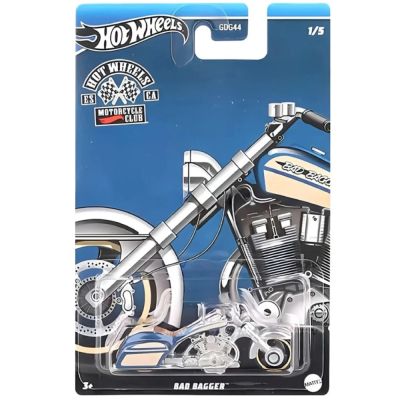 Метален мотоциклет, Hot Wheels, Bag Bagger, 1:64, HRR90