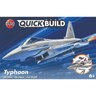 Строителен комплект, Airfix, Quickbuild Eurofighter Typhoon, 27 части